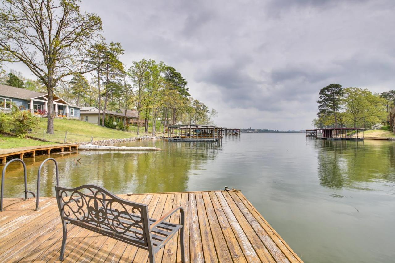 Cozy Lake Cabin With Dock In Hot Springs Natl Park Villa Lake Hamilton Exterior foto